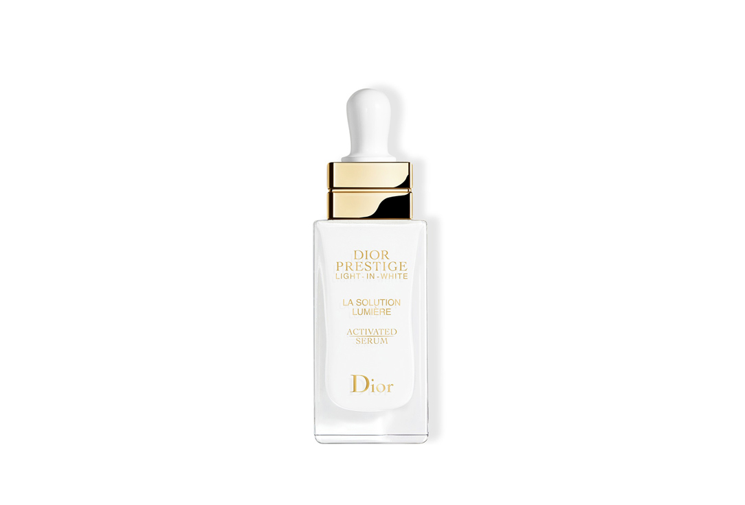 Восстанавливающая сыворотка для лица DIOR Dior Prestige Light-in-White La Solution Lumiere Activated Serum 30 мл блокнот christian dior подарочный цвет золотой