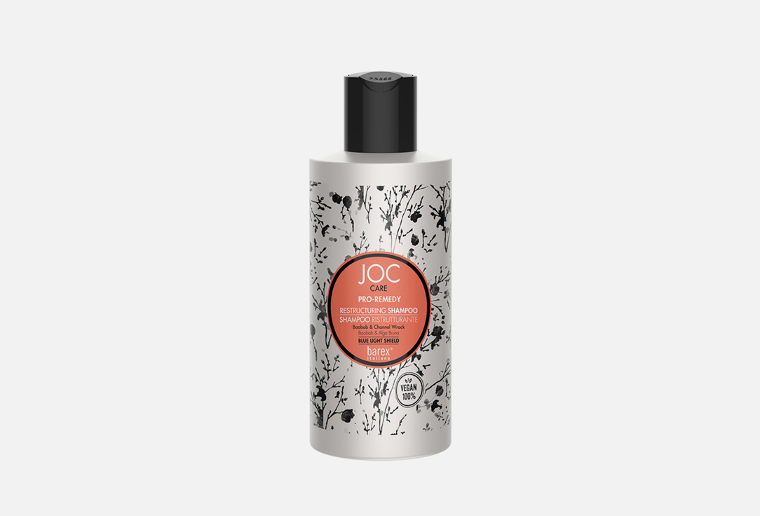 Изображение товара ВОССТАНАВЛИВАЮЩИЙ ШАМПУНЬ для волос Barex with Baobab and Channel Wrack