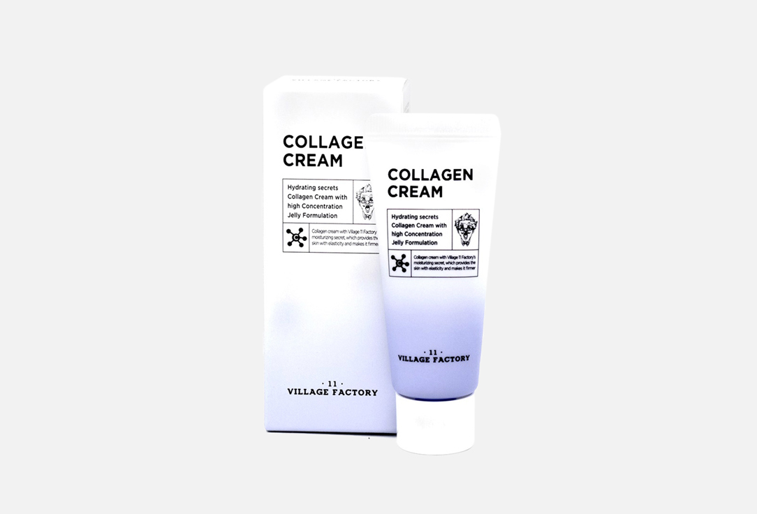 Крем для лица увлажняющий с коллагеном Village 11 Factory Collagen Cream 