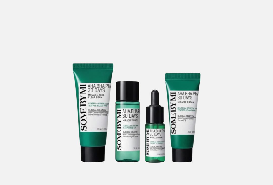 AHA·BHA·PHA 30 DAYS MIRACLE AC SOS KIT 4 шт