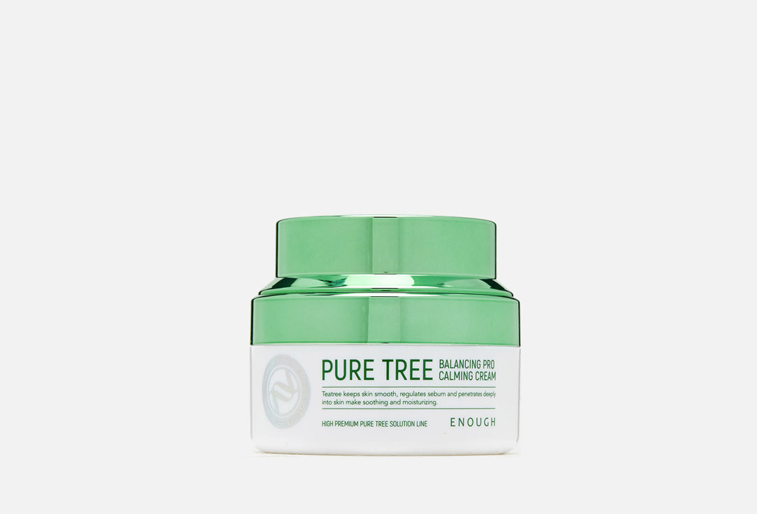 

Крем для лица с экстрактами чайного дерева ENOUGH, Pure Tree Balancing Pro Calming Cream 50 мл