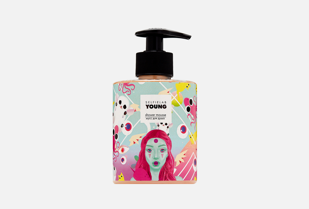 

Мусс для душа SELFIELAB, YOUNG 300 мл