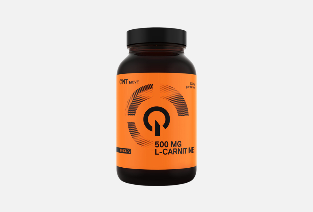 Карнитин в капсулах QNT L-Carnitine (500 mg) 59 шт