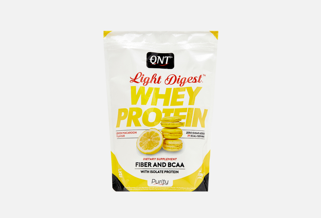 Протеин со вкусом Лимонно-миндального печенья QNT Light Digest Whey Protein  