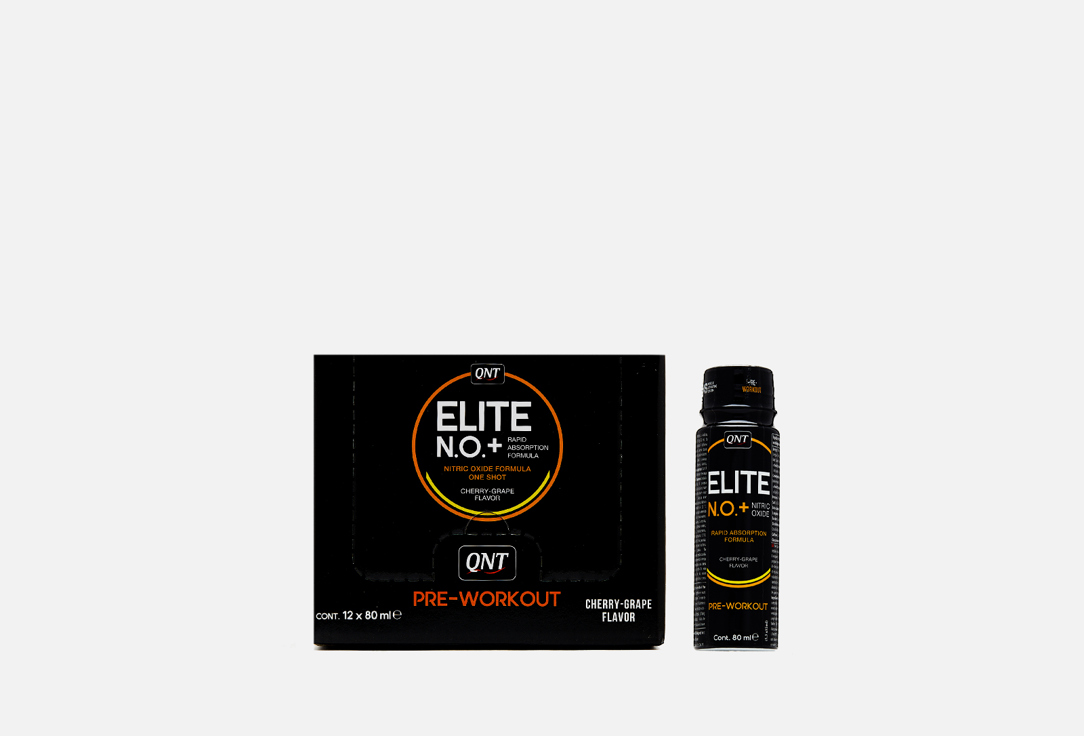 Предтренировочная добавка QNT NO+ Elite (Pre-workout) shot 12 шт
