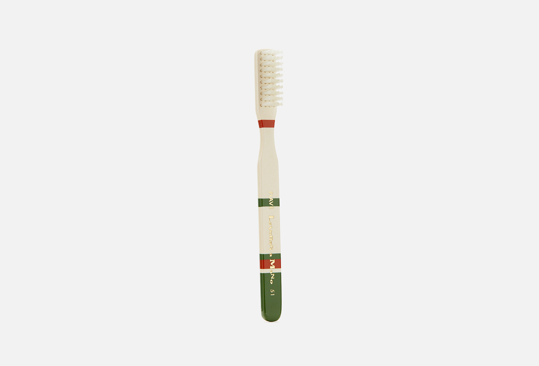зубная щетка, средней жесткости PIAVE Medium green 1 шт