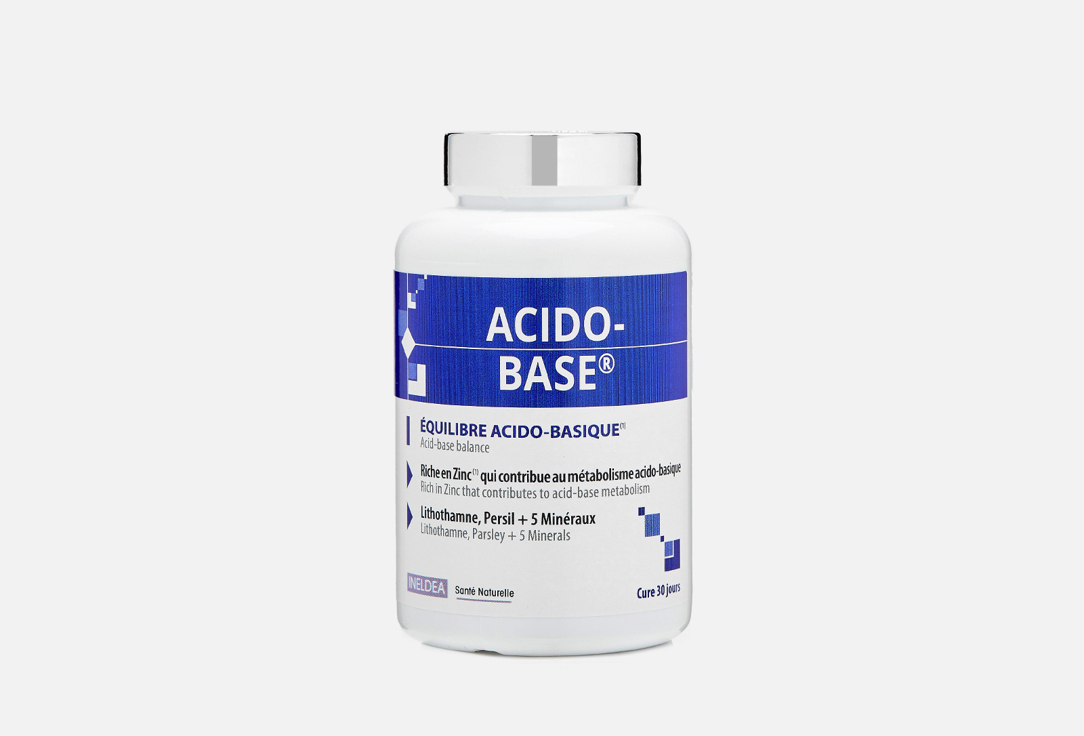цена БАД для укрепления иммунитета INELDEA SANTE NATURELLE Acido Base магний, калий, цинк 90 шт