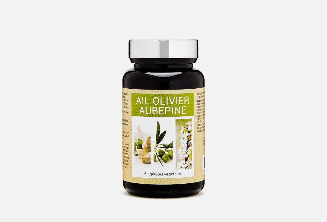 ЧЕСНОК -ОЛИВА- БОЯРЫШНИК  NUTRI EXPERT ail olivier aubepine 