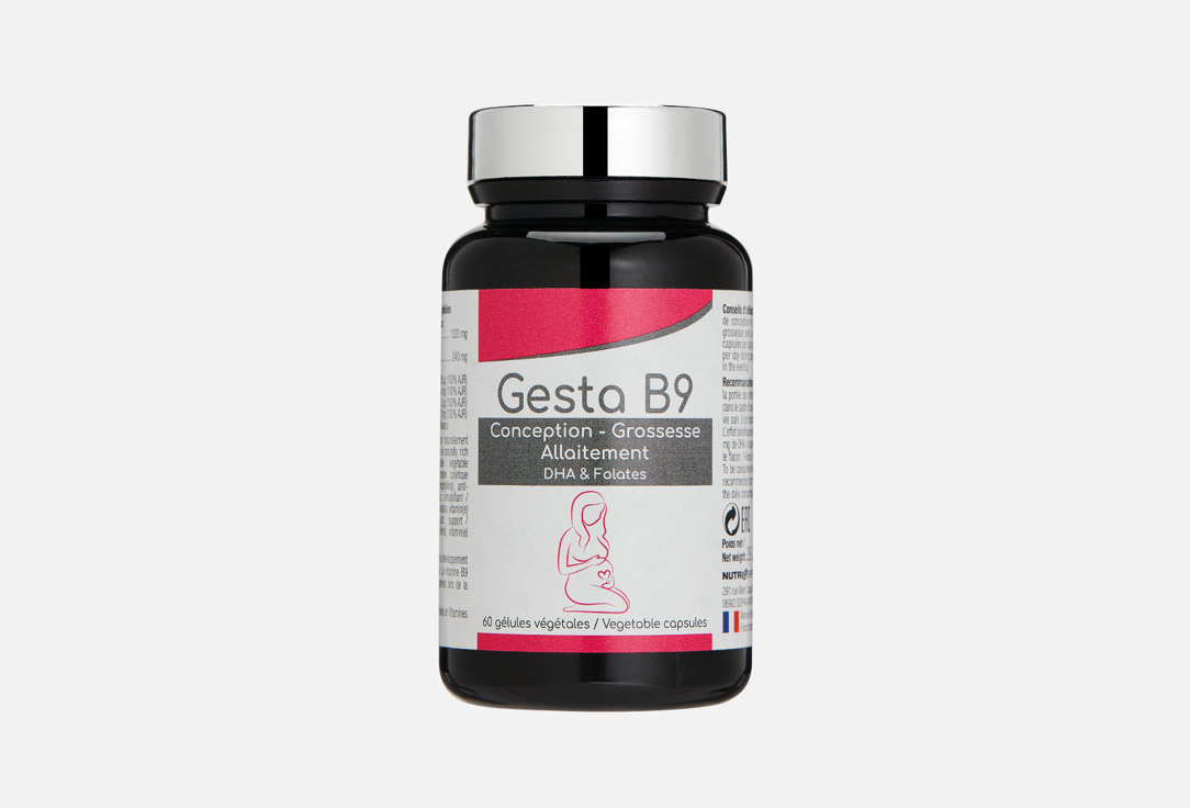 Биологически активная добавка NUTRI EXPERT Gesta B9 60 шт биологически активная добавка nutri expert krill algic 45 шт