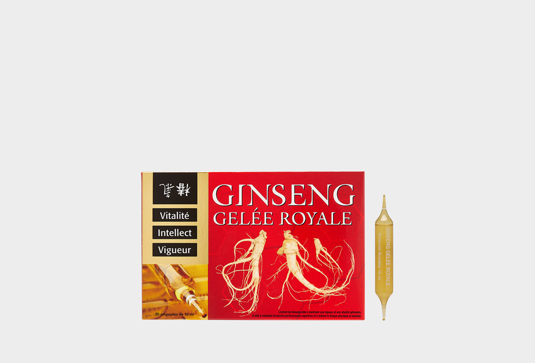 

Маточное молочко и Женьшень NUTRI EXPERT, GINSENG ROYAL GELLY 20 шт