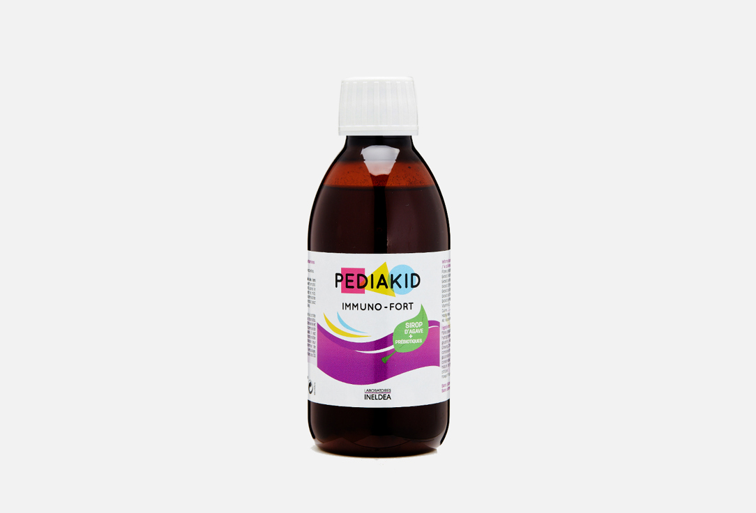 Сироп для укрепления иммунитета PEDIAKID Immuno fort витамин С, магний, медь 250 мл сироп для сбалансированного роста организма pediakid 22 vitamines et oligo elements 250 мл