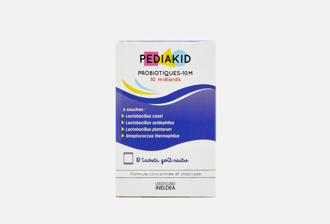 цена Пробиотики PEDIAKID Probiotiques-10m 10 шт