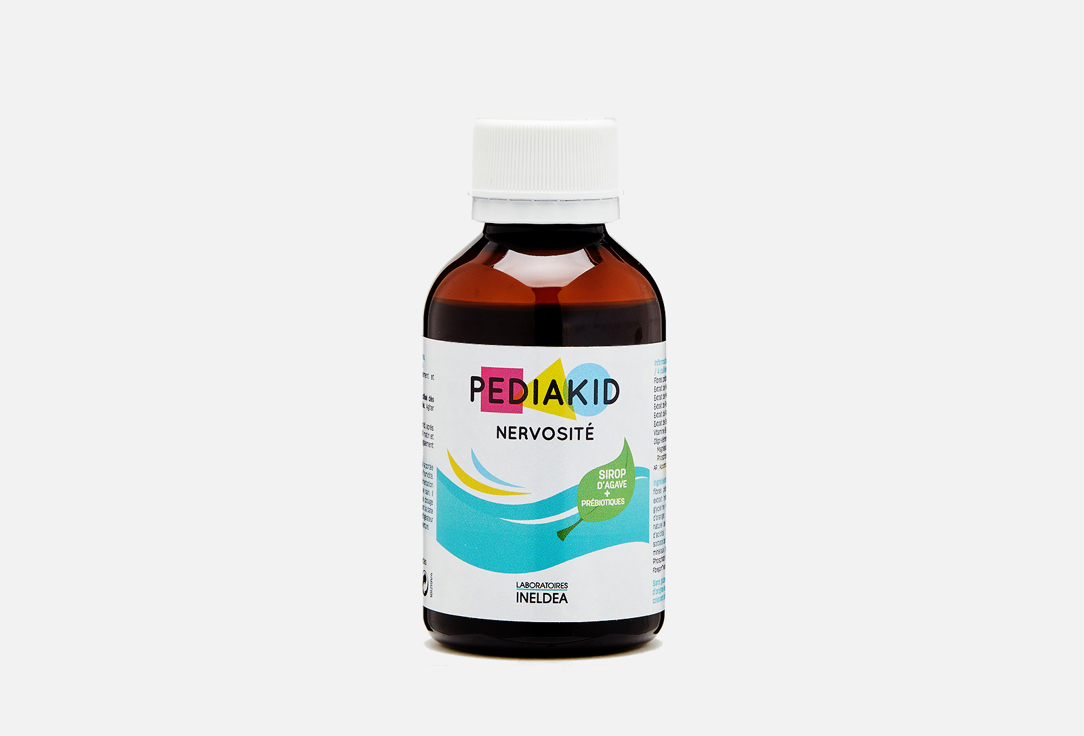 БАД для сохранения спокойствия PEDIAKID Nervosite пассифлора, мелисса, витамин B6 125 мл сироп для сбалансированного роста организма pediakid 22 vitamines et oligo elements 250 мл