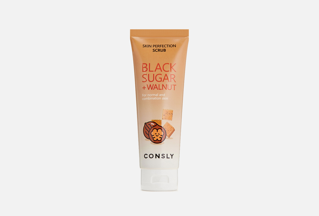 Изображение товара Скраб для лица CONSLY Black sugar+walnut