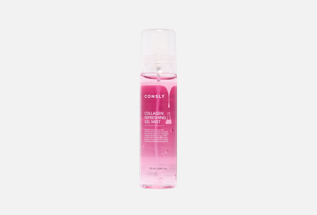 

Освежающий гель-мист для лица с коллагеном CONSLY, Collagen refreshing gel mist 120 мл
