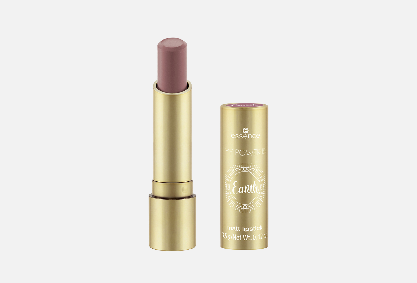Essence Губная помада My POWER is… matt lipstick 02 earth 3.5 г ...