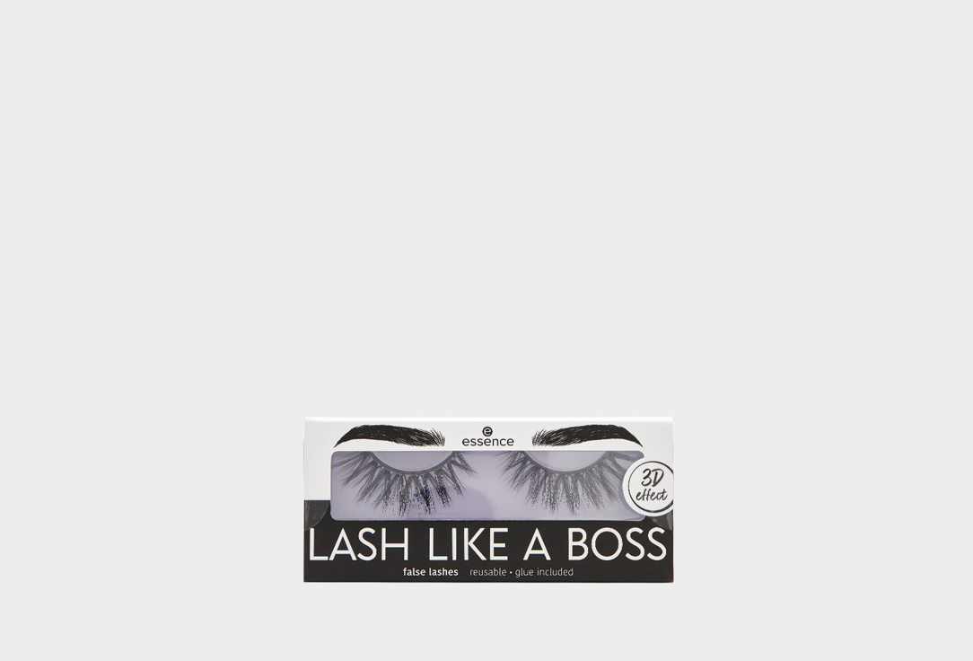 

НАКЛАДНЫЕ РЕСНИЦЫ ESSENCE, Черный, LASH LIKE A BOSS 02 1 пар