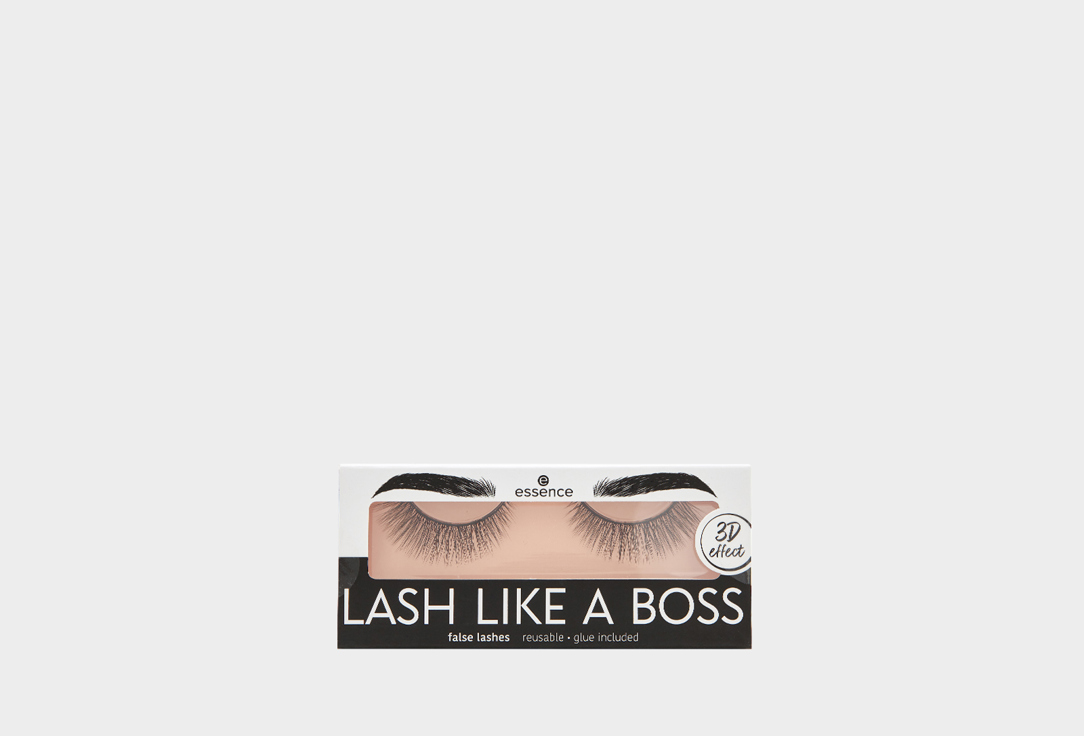 

НАКЛАДНЫЕ РЕСНИЦЫ ESSENCE, Черный, LASH LIKE A BOSS 03 1 пар