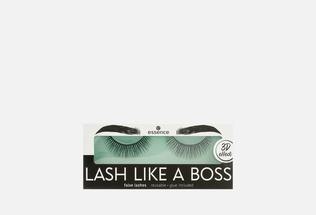 

НАКЛАДНЫЕ РЕСНИЦЫ ESSENCE, Черный, LASH LIKE A BOSS 04 1 пар