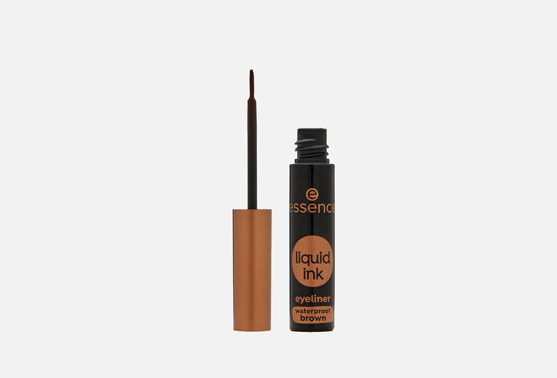 

Водостойкая подводка для глаз ESSENCE, Коричневый, Liquid ink eyeliner 3 мл