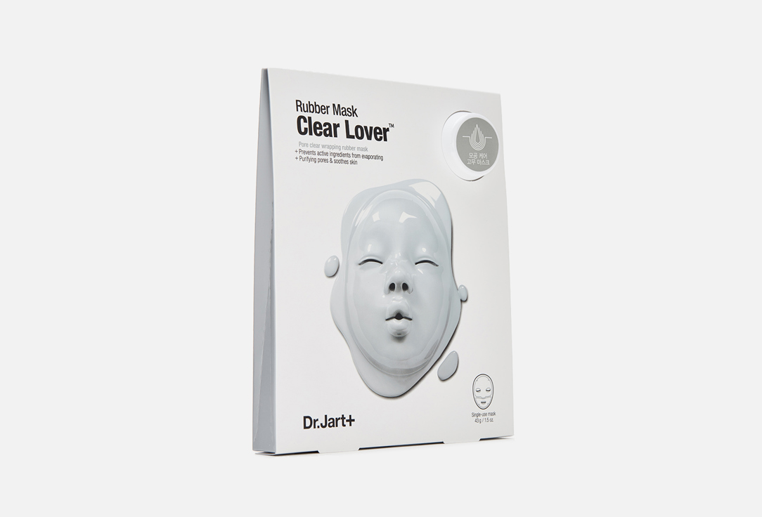 Моделирующая альгинатная маска " Мания очищения"  Dr.Jart+ Rubber Mask Clear Lover 