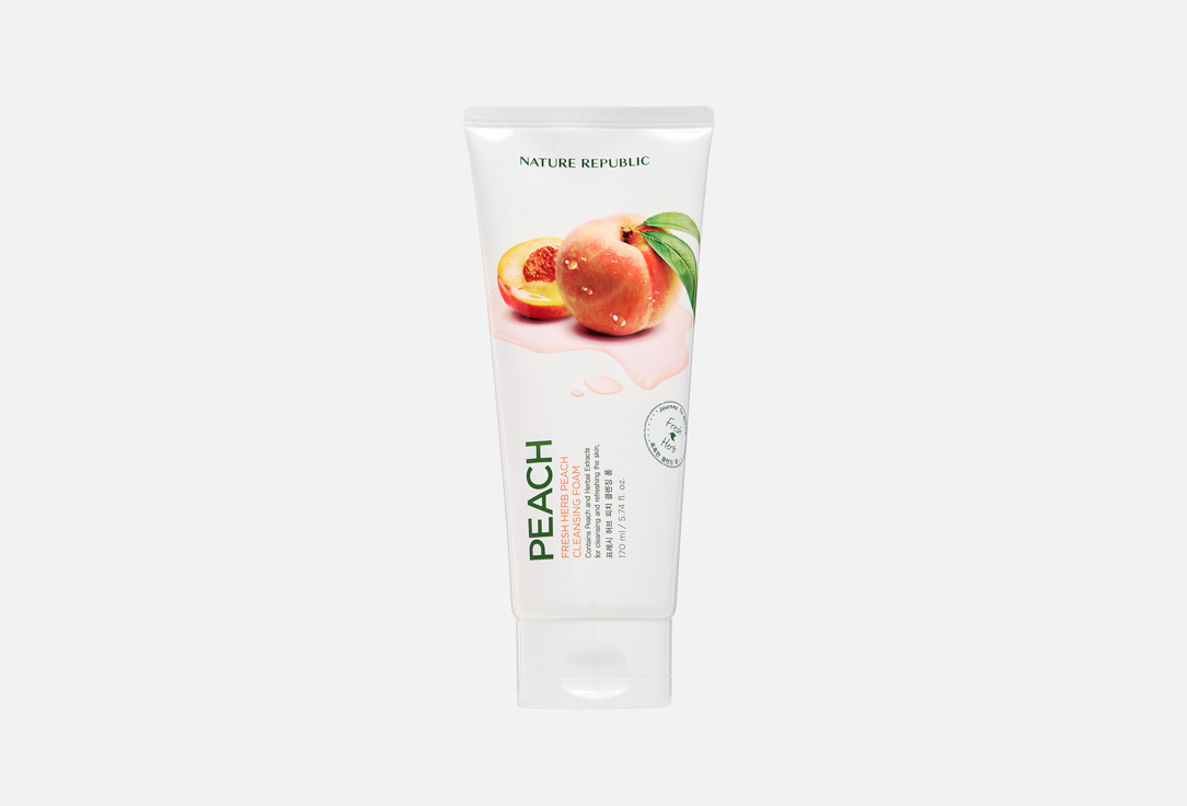 Fresh Herb Peach Cleansing Foam 170 мл