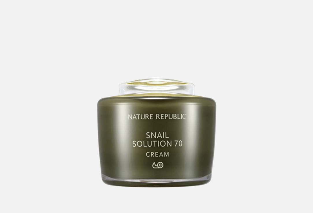Крем для лица  Nature Republic Snail Solution Cream 