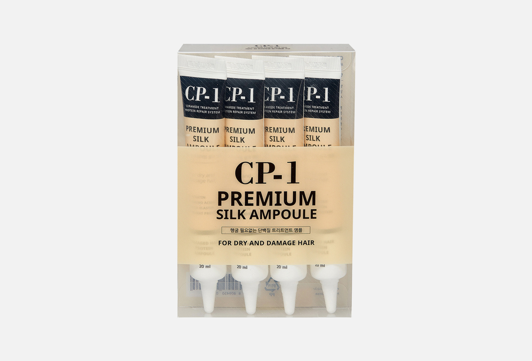 Изображение товара Маска-филлер для волос 4*20 мл ESTHETIC HOUSE Premium Silk Ampoule