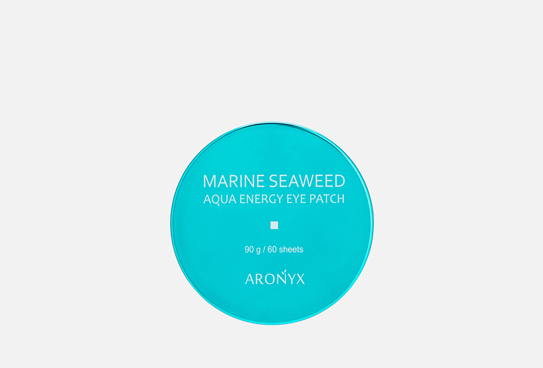 Патчи для глаз успокаивающие с морскими водорослями ARONYX MARINE SEAWEED 60 шт патчи для глаз aronyx гидрогелевые патчи для глаз с экстрактом морских водорослей аква энерджи