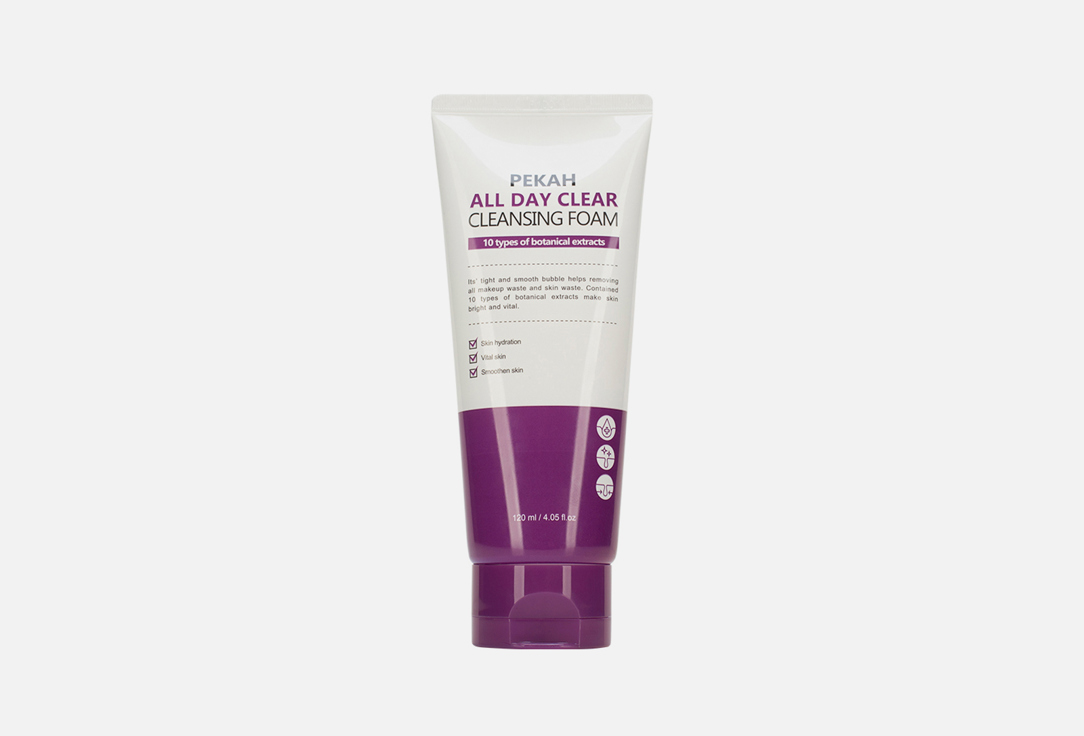 Изображение товара Очищающая пенка для умывания Pekah All Day Clear Cleansing Foam