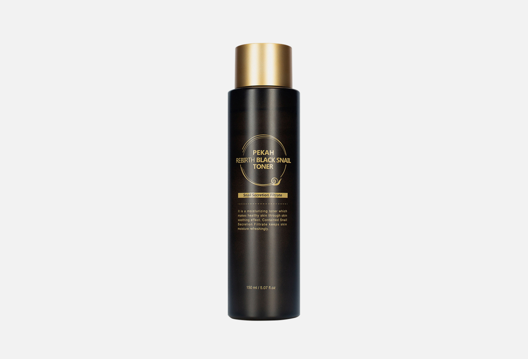 

Тонер с муцином черной улитки PEKAH, Rebirth Black Snail Toner 150 мл