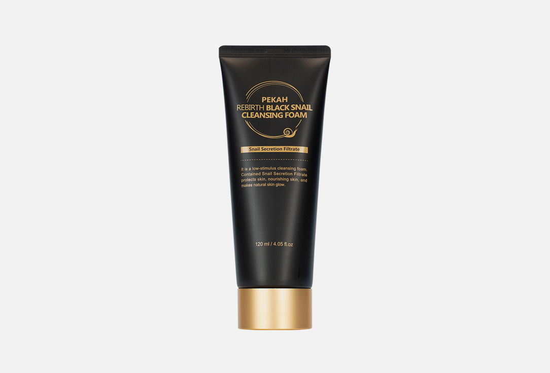 

Пенка для умывания PEKAH, Rebirth Black Snail Cleansing Foam 120 мл