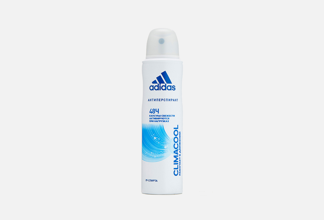 Дезодорант-спрей ADIDAS Climacool 150 мл дезодоранты adidas дезодорант спрей для мужчин climacool