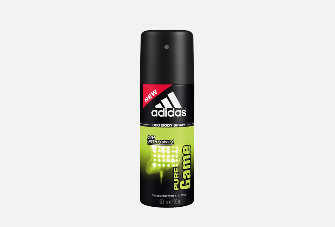 adidas adidas роликовый дезодорант антиперспирант для мужчин pure game Дезодорант-спрей ADIDAS Pure Game 150 мл