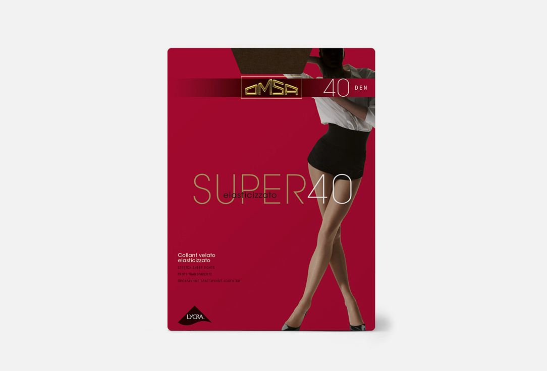 Изображение товара Эластичные колготки Omsa Super Lola 40 DEN для женщин, Россия