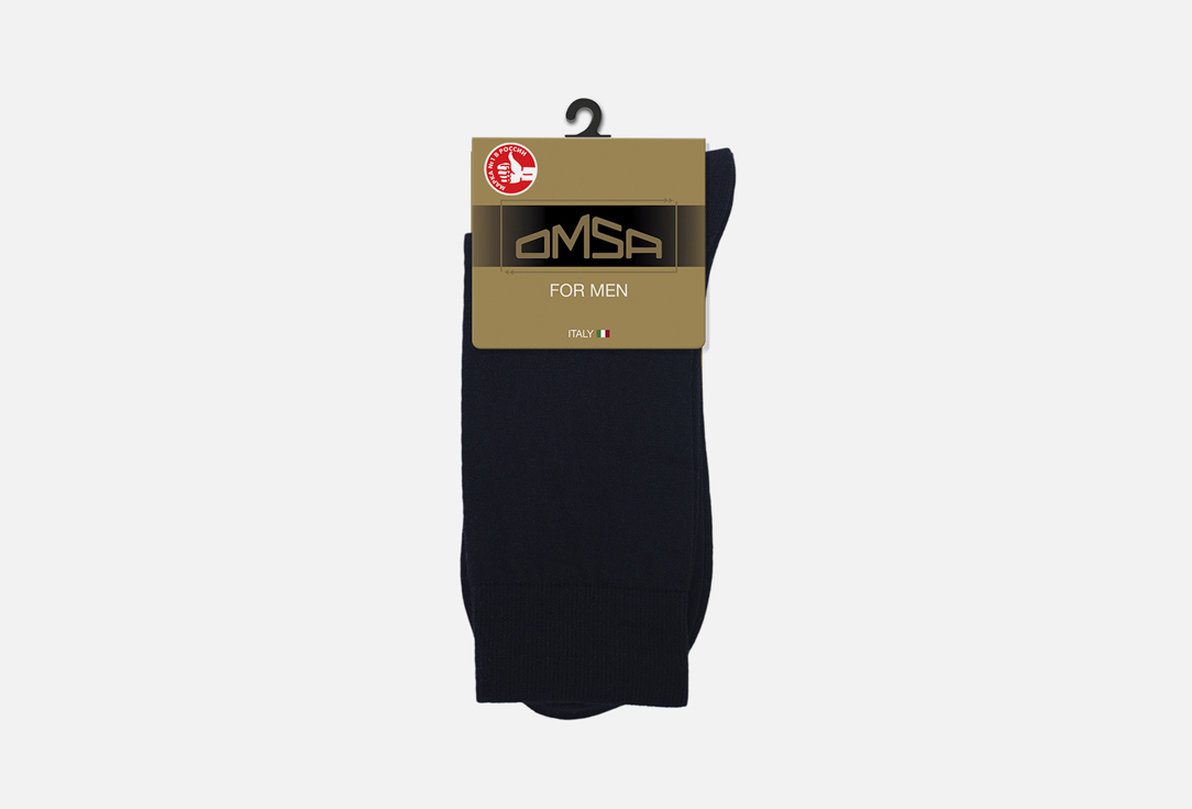 Носки OMSA CLASSIC Nero 45-47 мл носки omsa с надписью черный 45 47