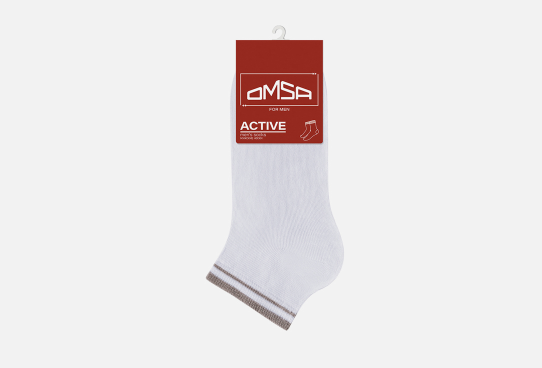 Изображение товара Носки Omsa Active мужские укороченные из хлопка