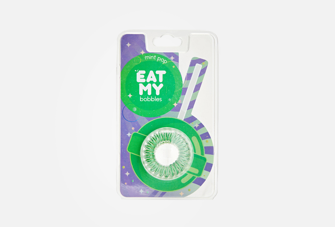 Изображение товара Резинки для волос 3 шт. Eat My bobbles Mint Pop надежная фиксация стильный дизайн