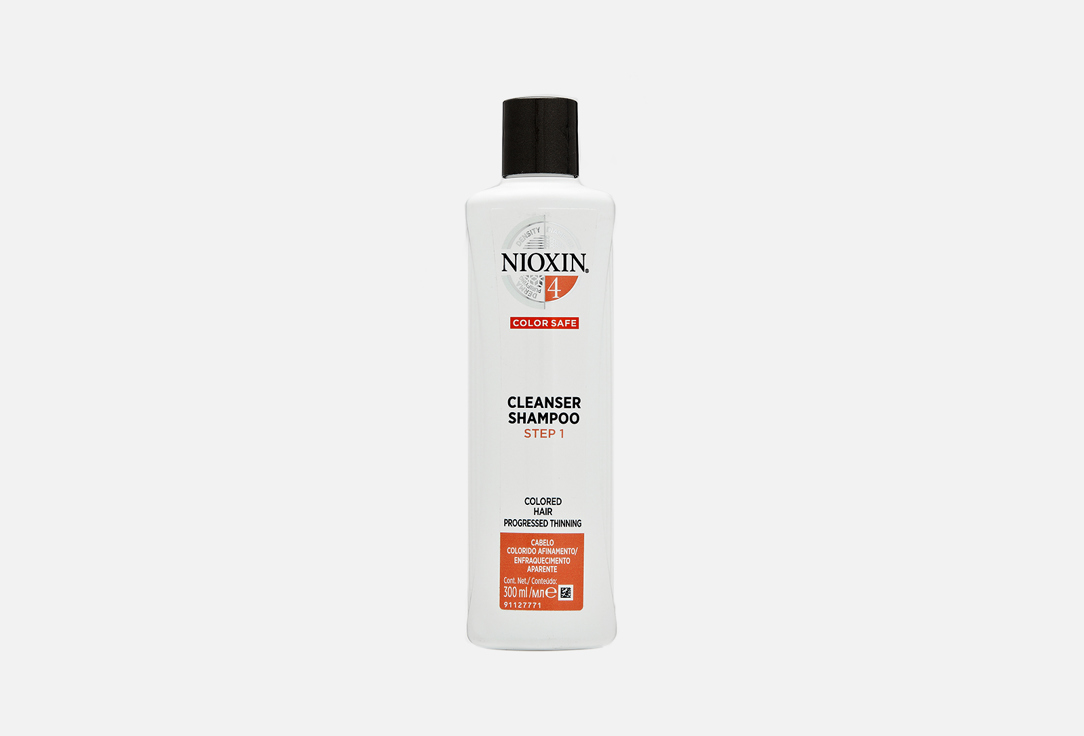 Очищающий шампунь для волос Nioxin Cleanser Shampoo Step 1 System 4 