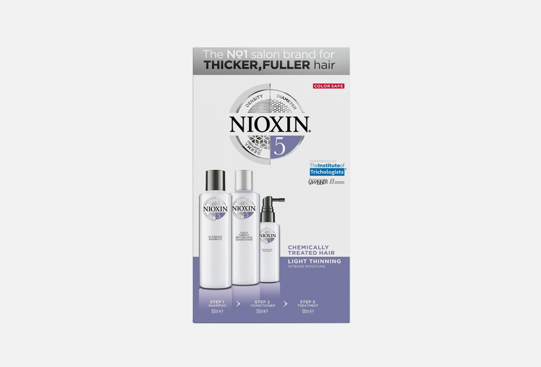 Уход для химически обработанных истонченных волос Nioxin Hair System Kit 6 