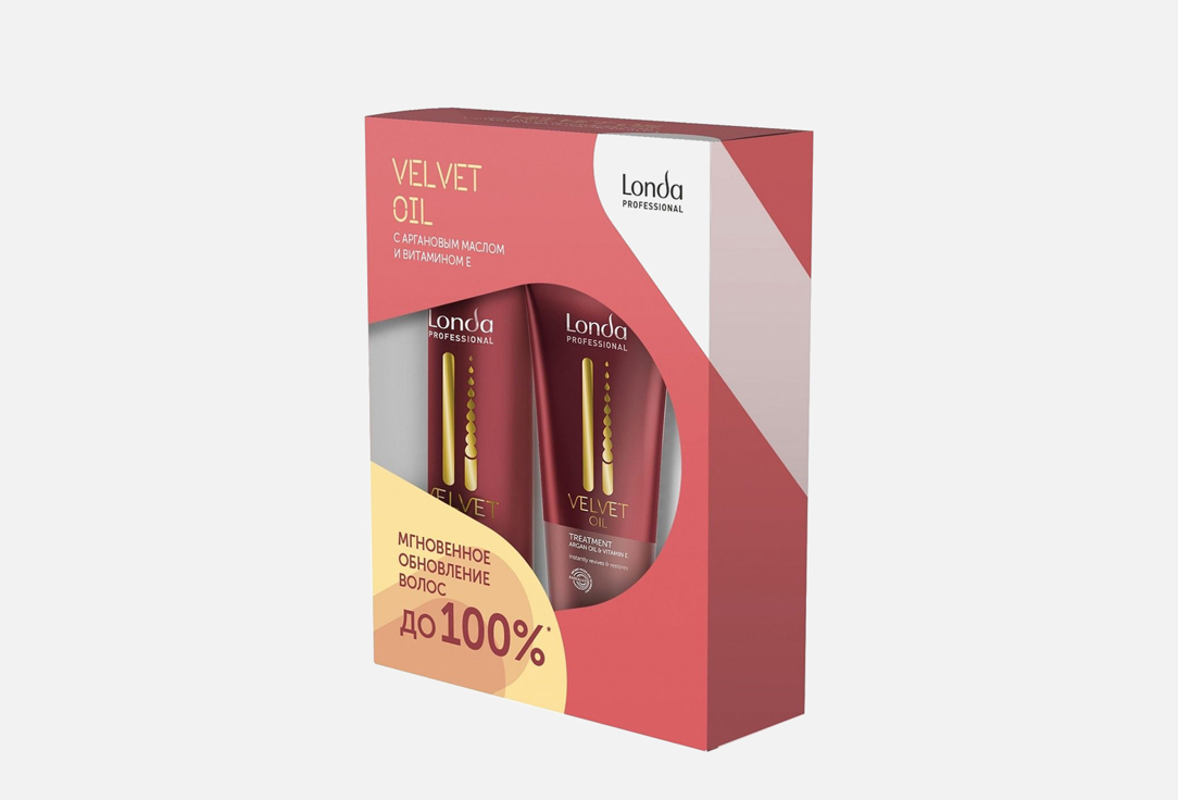Подарочный набор для волос с аргановым маслом Londa Professional Velvet Oil Gift 