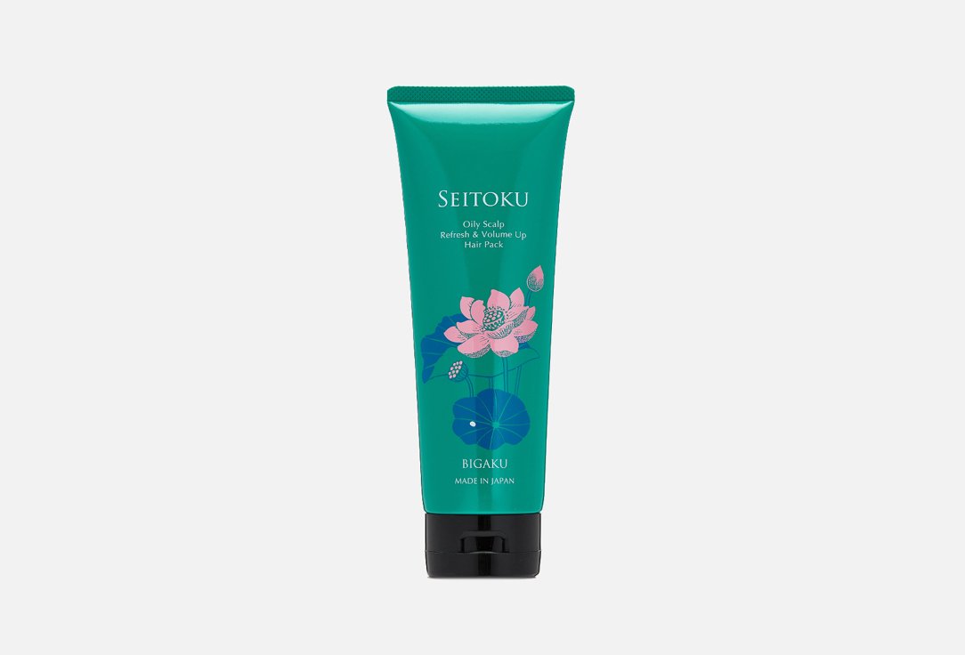 Изображение товара маска для объема и ухода за жирной кожей головы BIGAKU Oily Scalp Refresh and Volume Up Hair Pack