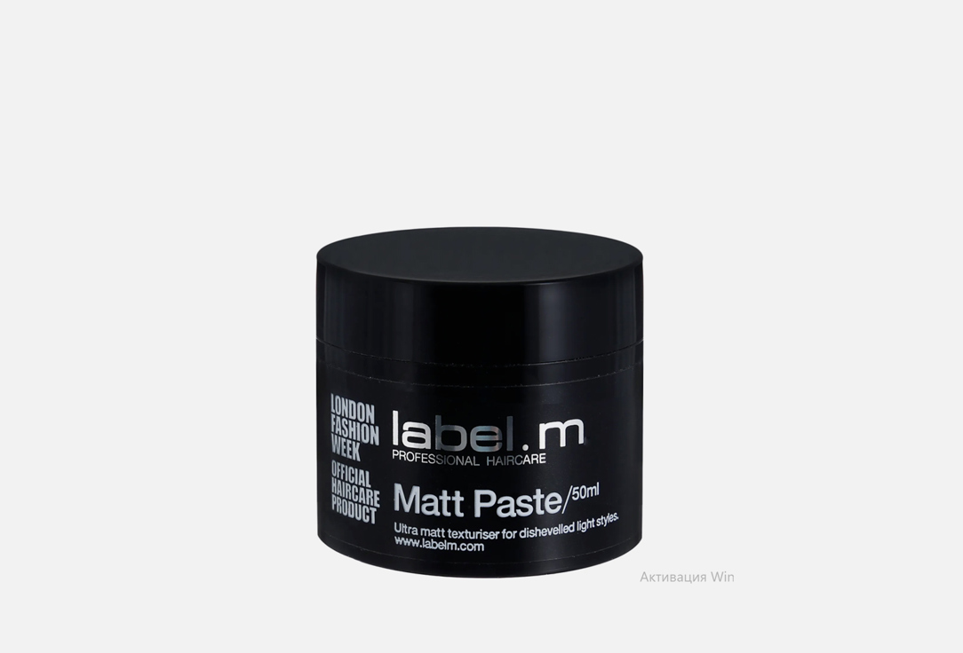 label m разглаживающий Матовая паста для волос LABEL.M Matt paste 50 мл