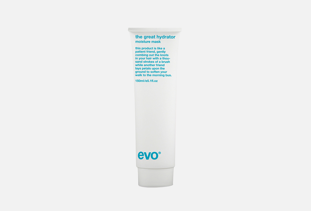 Маска для интенсивного увлажнения EVO The great hydrator moisture mask 150 мл маска для интенсивного блеска волос oil reflections luminous reboost mask маска 150мл