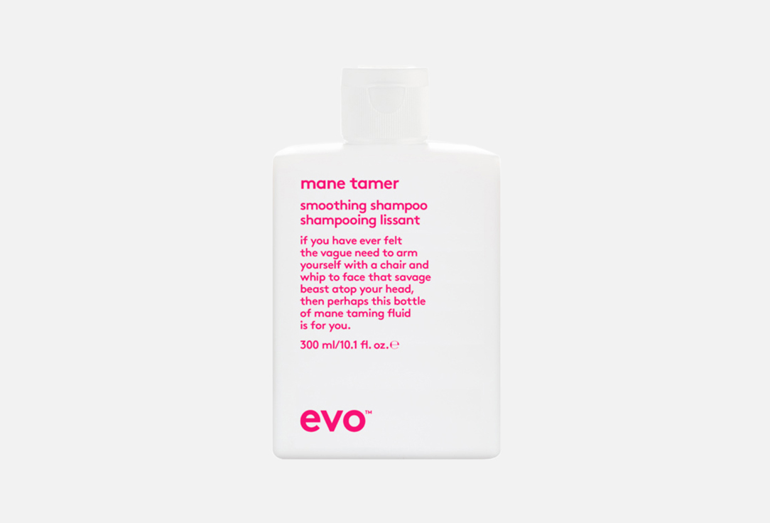 Разглаживающий шампунь для волос EVO Mane tamer smoothing shampoo 300 мл evo разглаживающий шампунь для волос [укротитель гривы] 300 мл evo smooth