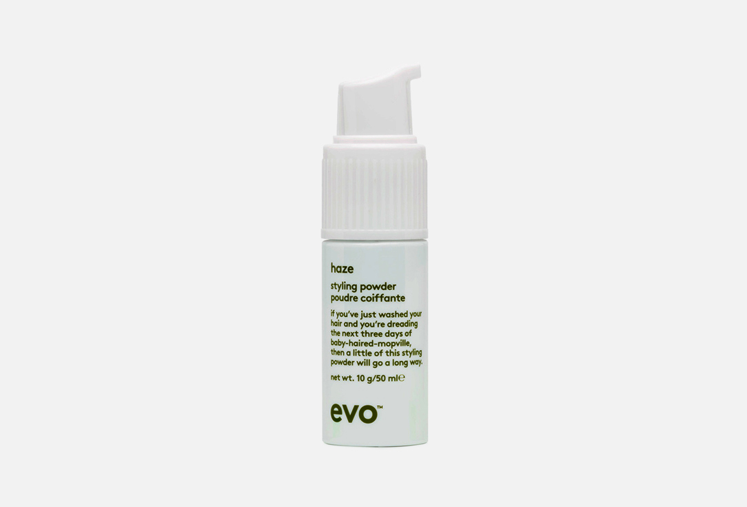 Пудра для текстуры и объема EVO Haze styling powder 50 мл пудра для волос greymy пудра для объема и текстуры волос ультралегкая chic ultra light volume powder