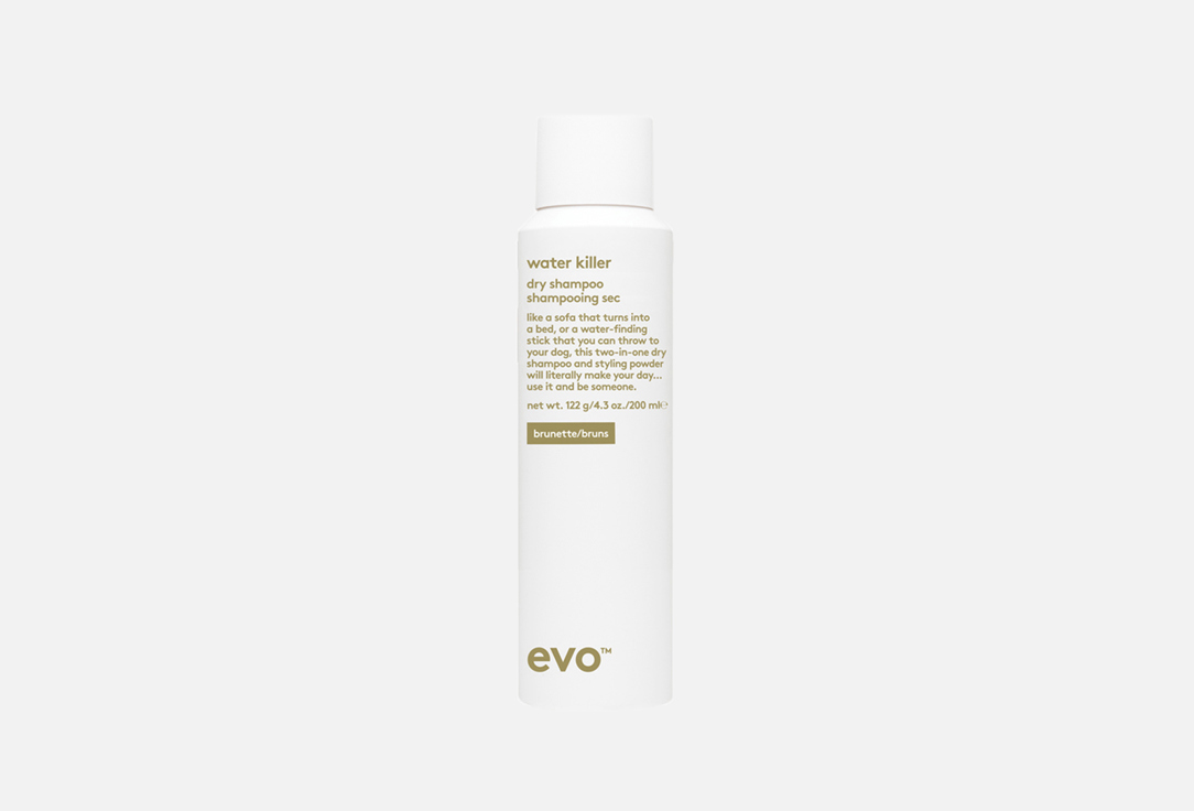 Изображение товара Сухой шампунь-спрей для брюнетов EVO water killer dry shampoo brunette