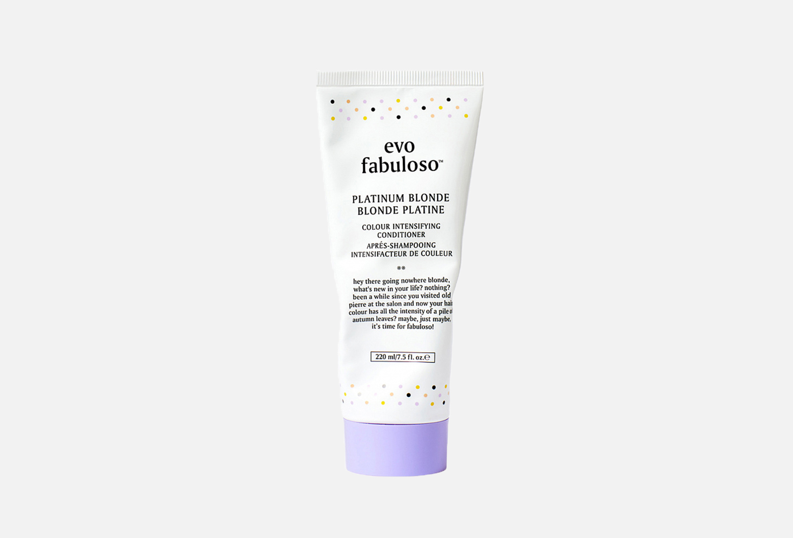 EVO Тонирующий бальзам-уход Fabuloso platinum blonde 220 мл — купить в ...