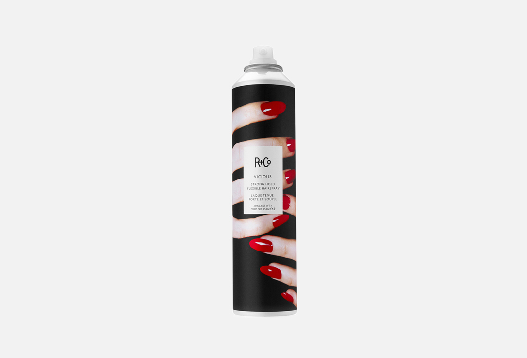 Изображение товара Спрей для укладки подвижной фиксации R+CO Vicious Strong Hold Flexible Hairspray