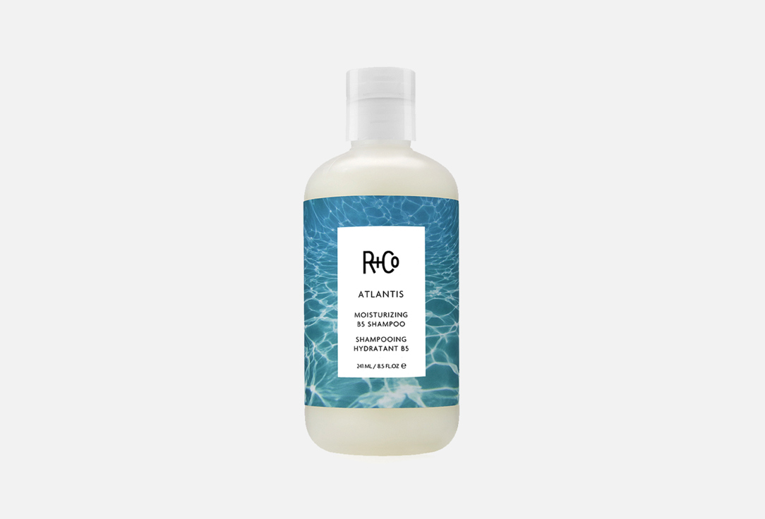 шампунь для увлажнения с витамином в5 r co atlantis moisturizing b5 shampoo 241 мл шампунь для увлажнения с витамином В5 R+CO Atlantis Moisturizing B5 Shampoo 241 мл